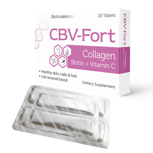CBV-Fort healthy skin, hair & nails with biotin collagen