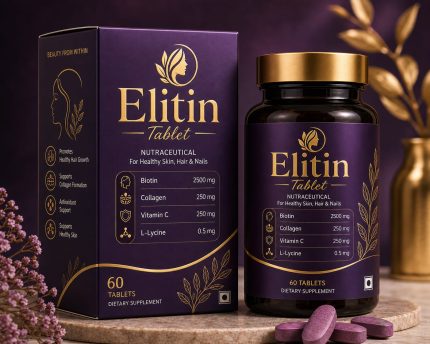 Elitin Tablets – Advanced Nutraceutical Formula for Healthy Skin, Hair & Nails