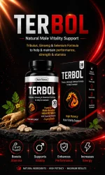 Terbol Capsules – Natural Male Vitality & Performance Support Supplement (30 Capsules) - Image 6