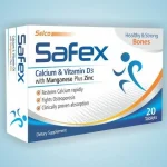 Safex Calcium & Vitamin D3 Tablets – Bone Health, Calcium Support & Strong Bones Supplement