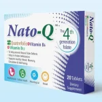 Nato-Q Folate Tablets – Quatrefolic®, Vitamin B6 & Vitamin B12 Supplement for Pregnancy & Cellular Health