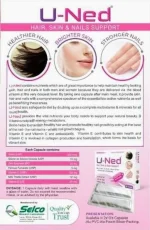 U-Ned Hair, Skin & Nails Support Capsules – Biotin, Vitamins & Nutrients for Beauty and Wellness - Image 3
