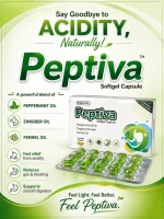Peptiva Softgel Capsules – Natural Acidity Relief & Digestive Health Support - Image 2