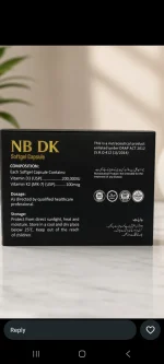 NB DK Vitamin D3 200,000 IU Softgel Capsule – High Strength Vitamin D Supplement with K2 - Image 2