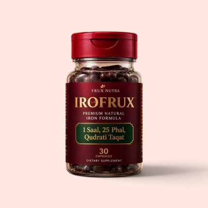 IROFUX Natural Iron Supplement - 25 Fruits Formula